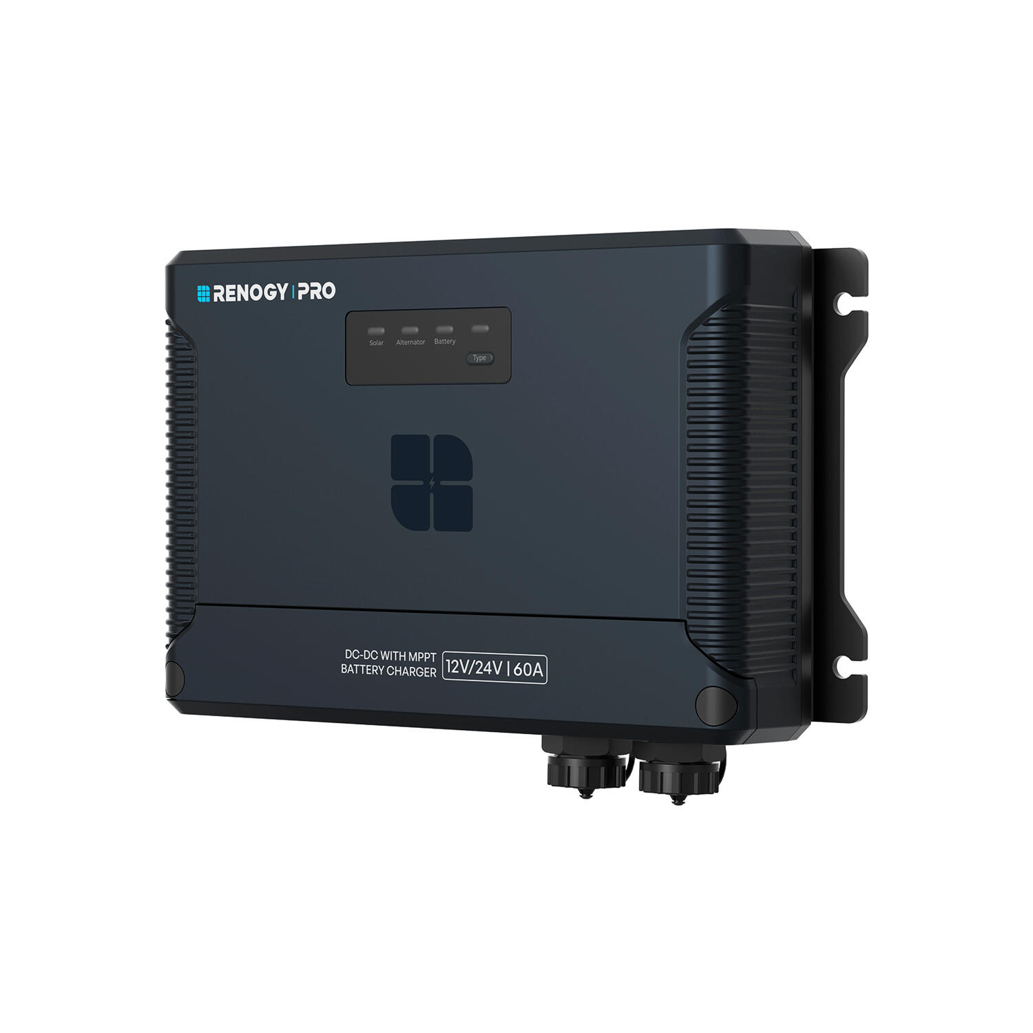 DC-DC-batteriladdare med MPPT från Renogy Pro, modell RBC2160DS-21B, för 12 eller 24 V och 60 A
