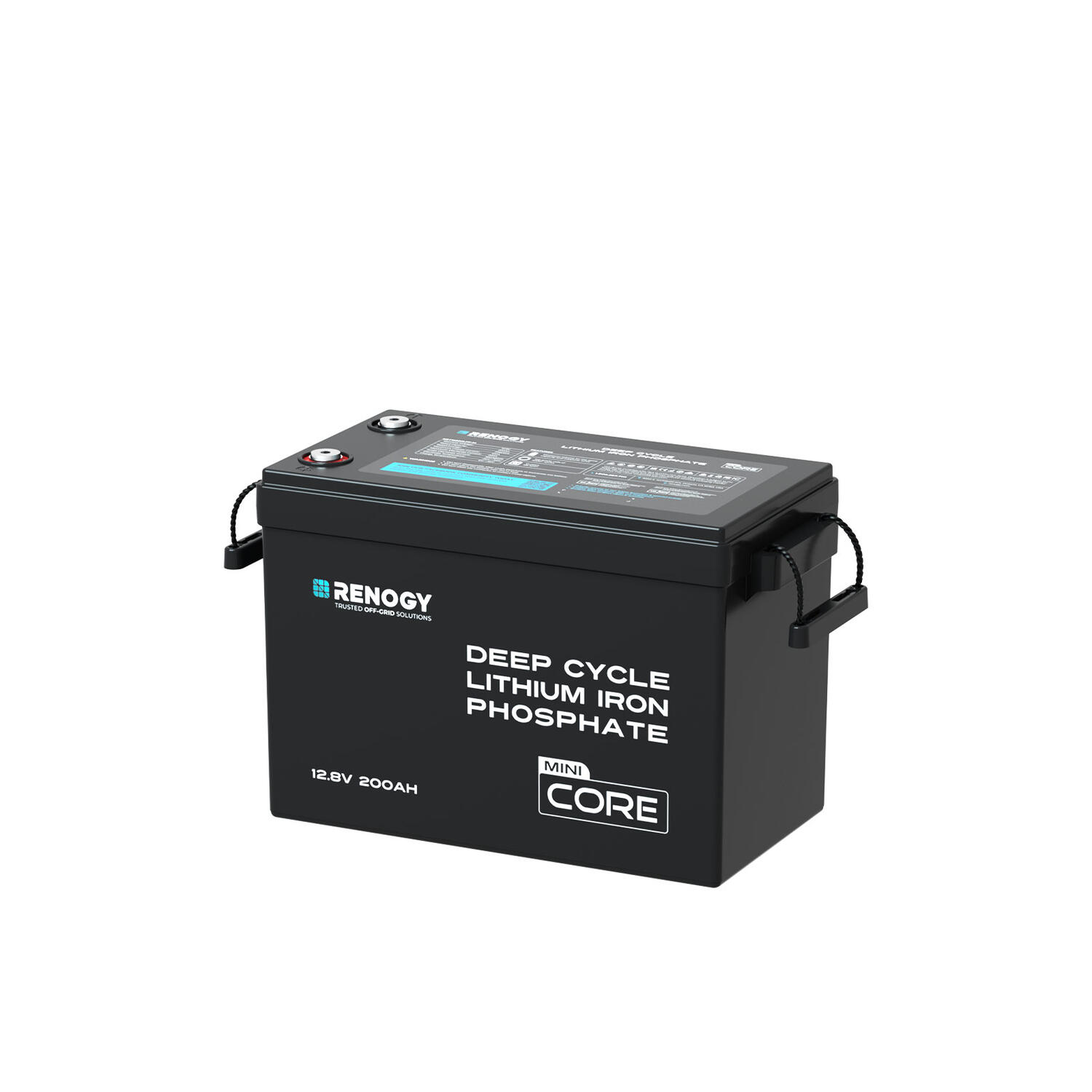 Litiumbatteri Core Mini, 12V | 200Ah | 2560Wh | Utan värme
